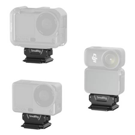 SmallRig 6014 - obustronny adapter/mocowanie z szybkozłączką z płytką Arca-Swiss do DJI Osmo Nano i Action 6 - kompatybilność